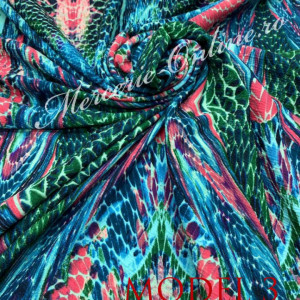 Material textil Crep Imprimat, 1.50m (la metru) Cod:1460