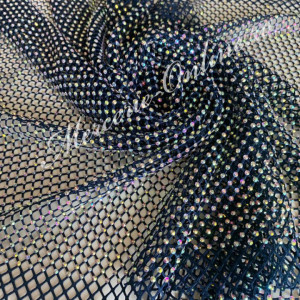 Plasa Elastica cu Strasuri, 150x50cm (la bucata) Cod:2269