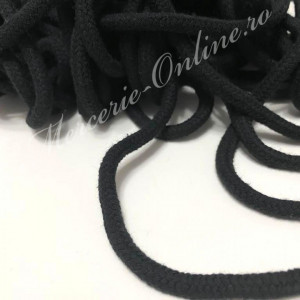 Snur Rotund Bumbac, 6mm, mai multe culori disponibile, (la metru sau 50m/rola) Cod:2259