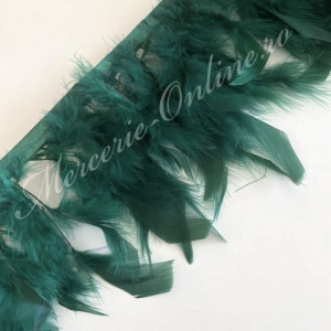 Banda pene curcan, Verde Imperial (la metru) Cod:2395