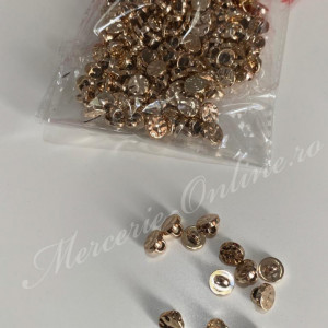 Nasturi Cu Picior, Plastic, 0.9cm, (50bucati/pachet) Cod:2507