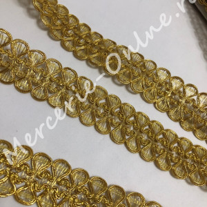 Banda pasmanterie galon, cca 4cm (9metri/rola) Cod:0583