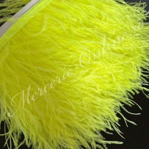 Banda pene strut, Galben Neon, (la metru) Cod:2591