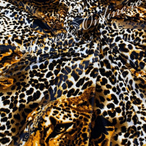 Catifea Elastica Imprimata Animal Print, 1.50m (la metru) Cod:1446