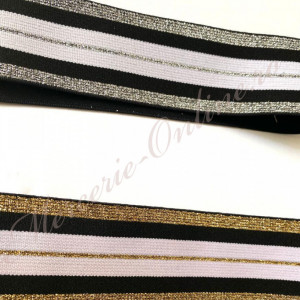 Elastic cu fir lame, 50mm (la metru) Cod:1091