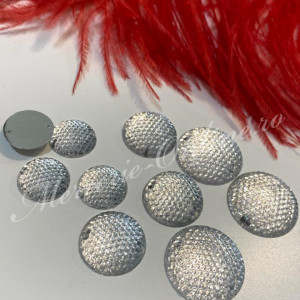 Pietre de cusut acrylic, Crystal, 20mm/25mm/30mm (la bucata) Cod:2559