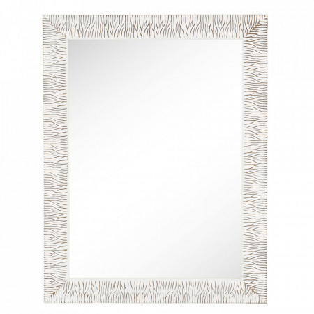 Oglindă, alb-auriu, MALKIA TYP 14