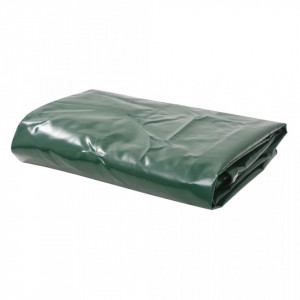 Prelata 650 g/m² 4 x 7 m Verde - V43826V