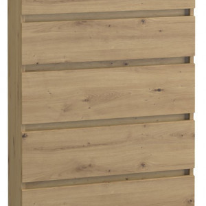 TECOAR108 - Comoda 70 x 40 x 112 cm, Stejar Artisan