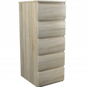 TECOS103 - Comoda 40 x 45 x 111 cm, Sonoma