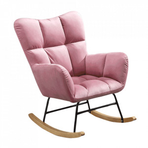 Scaun balansoar design, roz - TP301032