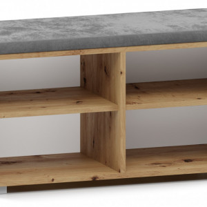 TEBAAR107 - Bancuta, pantofar, 85 x 35 x 45 cm, Stejar Artisan, PAL