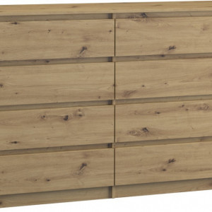 TECOAR109 - Comoda 138 x 40 x 97 cm, Stejar Artisan