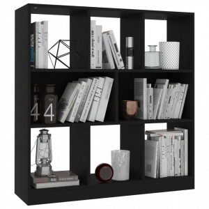 Biblioteca, negru, 97,5 x 29,5 x 100 cm, PAL - V800172V