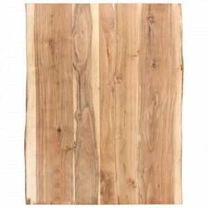 Blat de masa, 80x60x3,8 cm, lemn masiv de acacia - V286330V