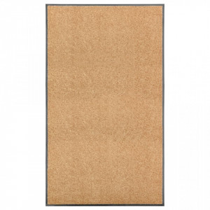 Covoras de usa lavabil, crem, 90 x 150 cm - V323467V