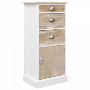 Dulap lateral, 38 x 28 x 86 cm, lemn de paulownia - V284075V