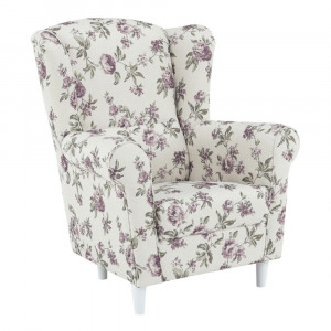Fotoliu, material textil rose - TP109522