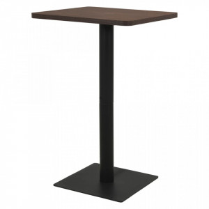 Masa de bistro, cenusiu inchis, 78,5 x 78,5 x 107 cm - V321929V