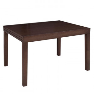 Masă dining, extensibilă, wenge, 120-240x90 cm - TP59228