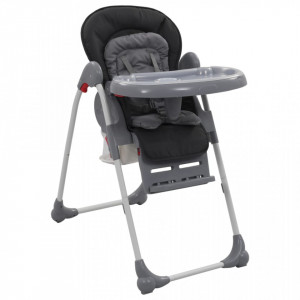 Scaun de masa inalt pentru copii, gri - V10188V
