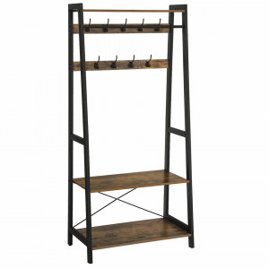 SOCUI8 - Cuier stil Industrial, 76 x (22.5/42.8) x 180 cm