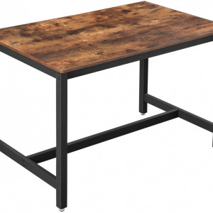SOMAI1 - Masa stil Industrial, 120 x 75 x 75 cm