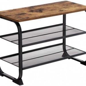 SOPANI4 - Pantofar cu rafturi stil Industrial, 66 x 45 x 30cm cm