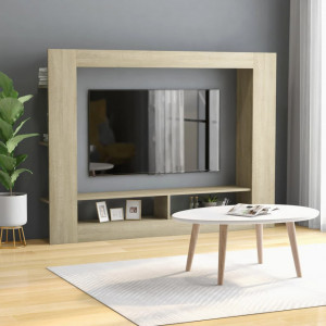 Comoda TV, stejar Sonoma, 152 x 22 x 113 cm, PAL - V800741V