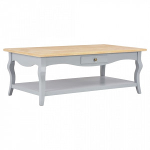 Masuta de cafea, gri, 110 x 60 x 40 cm, MDF - V280012V