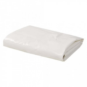 Prelata 650 g/m² 4 x 7 m Alb - V43846V