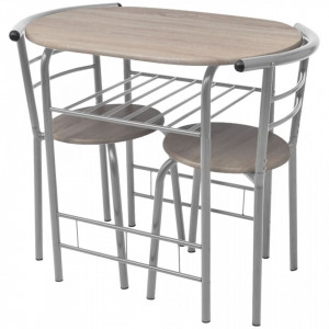 Set mobilier bar pentru mic dejun, MDF - V243002V