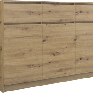 TECOAR101 - Comoda 120 x 40 x 97 cm, Stejar Artisan