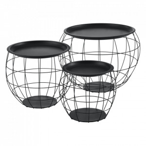 Cosuri living, set 3 buc marimi diferite cu blat detasabil - P65756983