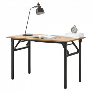 Masa cu picioare pliabile, lemn fag/negru - P57591464