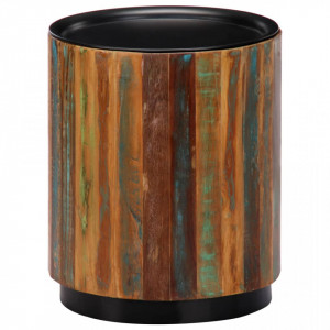 Masuta de cafea, 38x45 cm, lemn masiv reciclat - V247657V