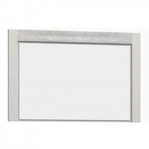 Oglindă de perete albă, 120x80 cm - TP108492