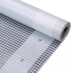 Prelata Leno 260 g/m², alb, 4 x 15 m - V45566V