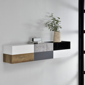 Set 6 bucati comoda suspendata multicolor 46x30x15 cm - P56253882