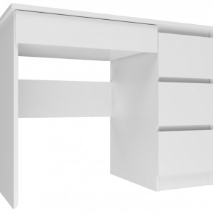 TEBIA119 - Birou, masa de scris, 98 x 51 x 76 cm, Alb, PAL