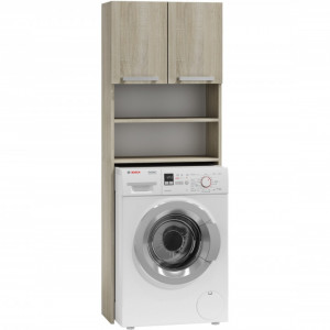 TEDUS101 - Dulap masina de spalat, Sonoma 64 x 30 x 183 cm, PAL
