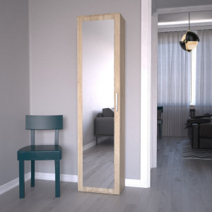 TEDUS112 - Dulap hol, sifonier 50 x 35 x 180 cm, Sonoma