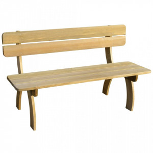 Banca de gradina, 150 cm, lemn de pin tratat - V41960V