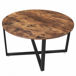 SOMCI9 - Masuta cafea stil Industrial, 88 x 88 x 47 cm