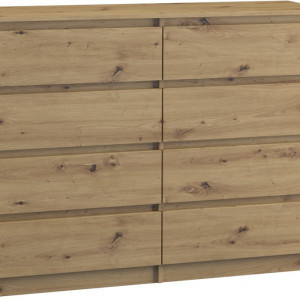 TECOAR110 - Comoda 120 x 40 x 97 cm, Stejar Artisan