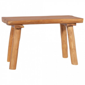 Banca de gradina, 80 cm, lemn masiv de tec - V288816V
