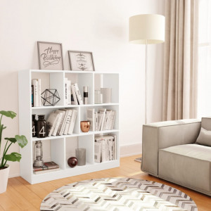 Biblioteca, alb, 97,5 x 29,5 x 100 cm, PAL - V800171V