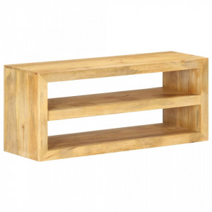 Comoda TV, 107 x 35 x 45 cm, lemn masiv de mango - V320230V