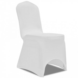 Huse elastice scaun, alb, 100 buc. - V274765V