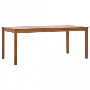 Masa de bucatarie, maro miere, 180 x 90 x 73 cm, lemn de pin - V283404V